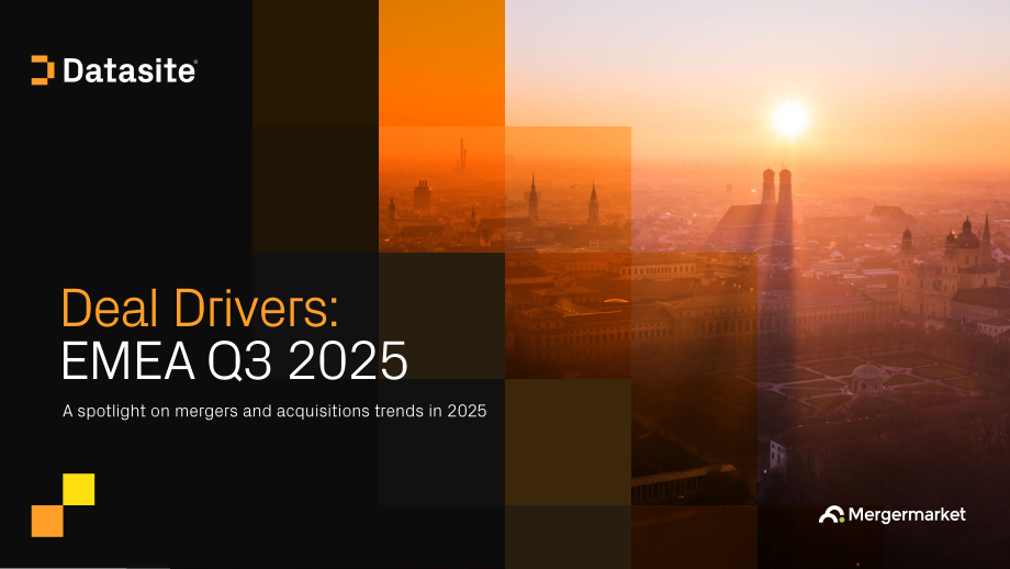 Datasite&Mergermarket：交易驱动力：2025年第三季度欧洲、中东和非洲地区并购趋势报告（英文版）（52页）.pdf_第1页