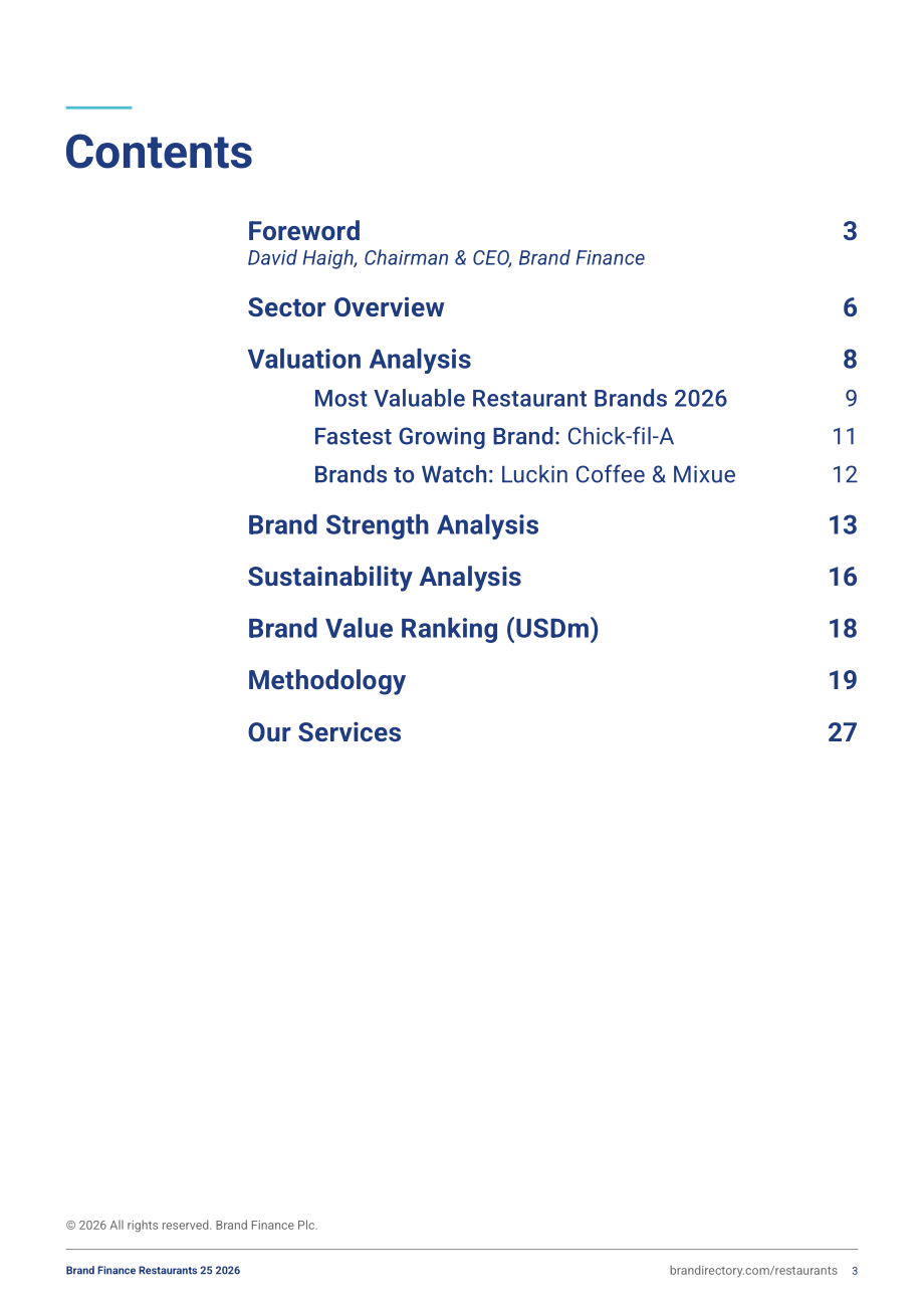 品牌金融（Brand Finance）：2026年全球餐饮品牌价值25强报告（英文版）（29页）.pdf_第3页