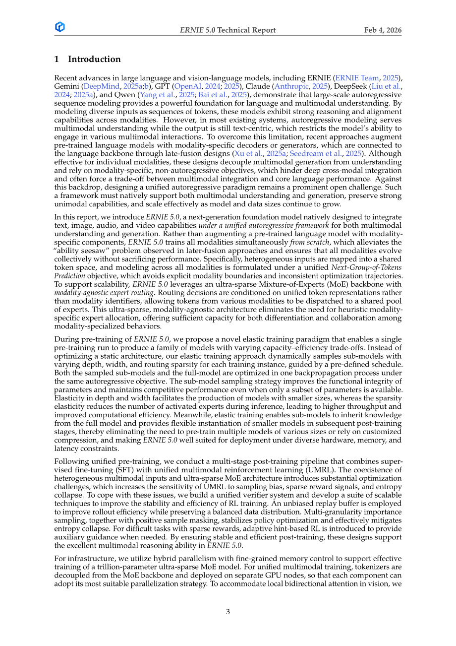 百度：2026文心5.0技术报告（英文版）（36页）.pdf_第3页