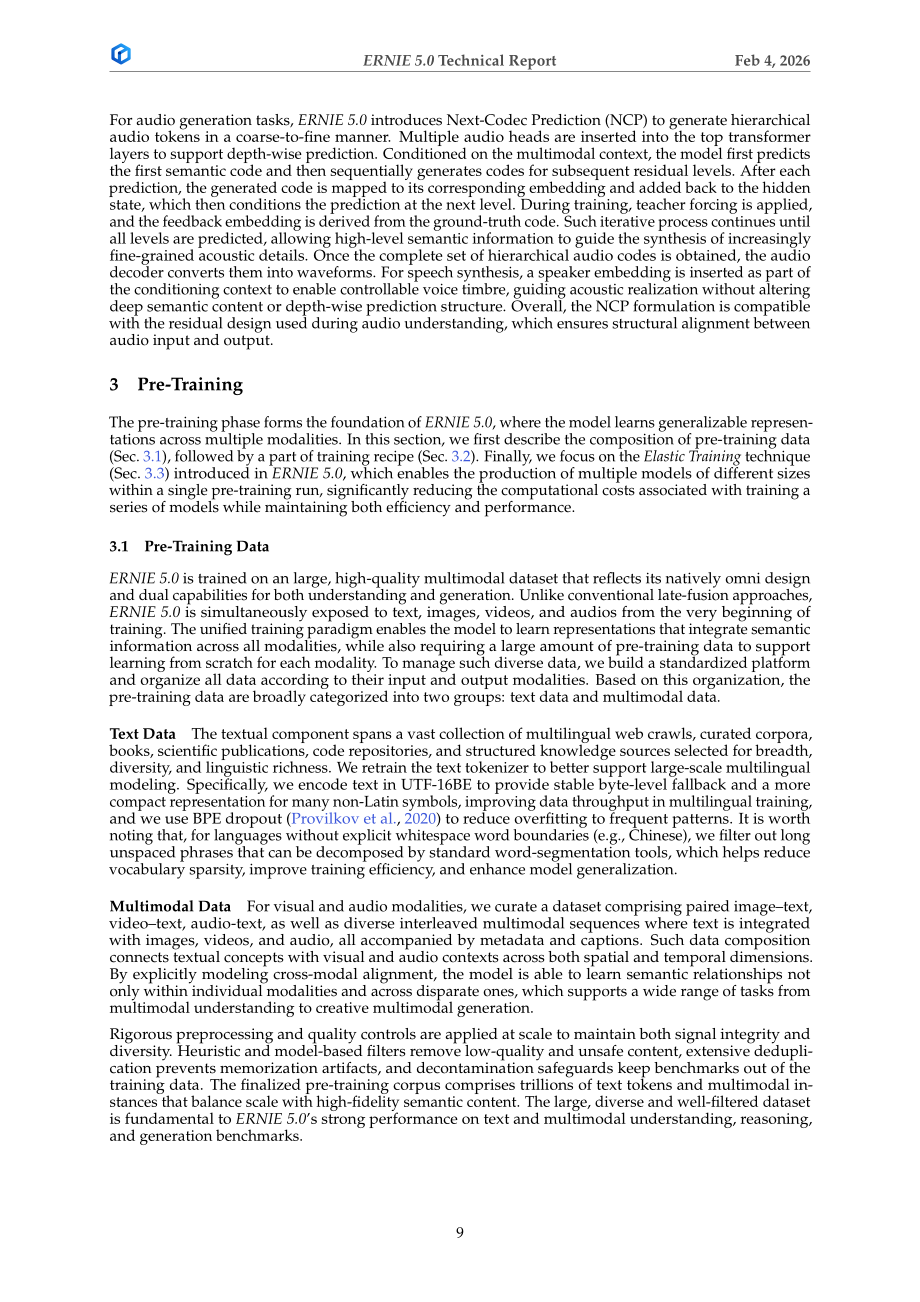 百度：2026文心5.0技术报告（英文版）（36页）.pdf_第9页
