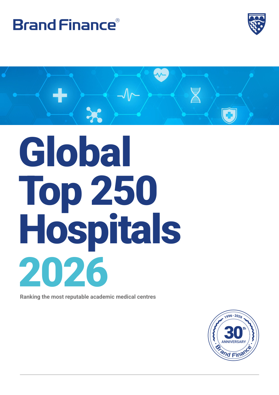 品牌金融（Brand Finance）：2026年全球医院品牌250强报告（英文版)（45页）.pdf_第1页