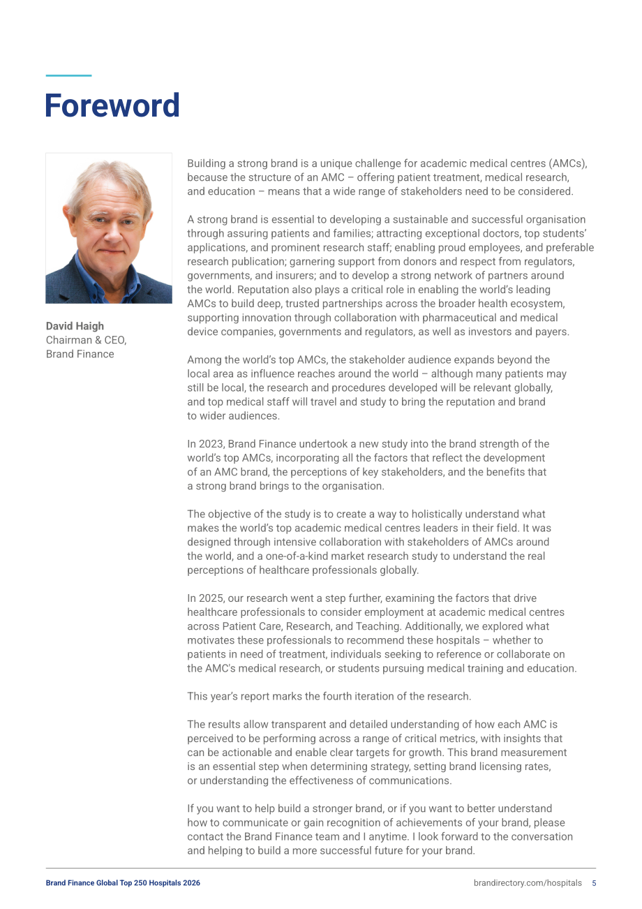 品牌金融（Brand Finance）：2026年全球医院品牌250强报告（英文版)（45页）.pdf_第5页