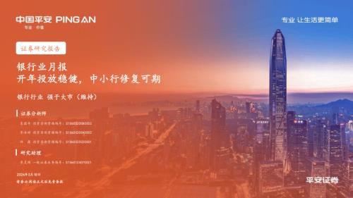 银行业月报：开年投放稳健中小行修复可期-260310（16页）.pdf