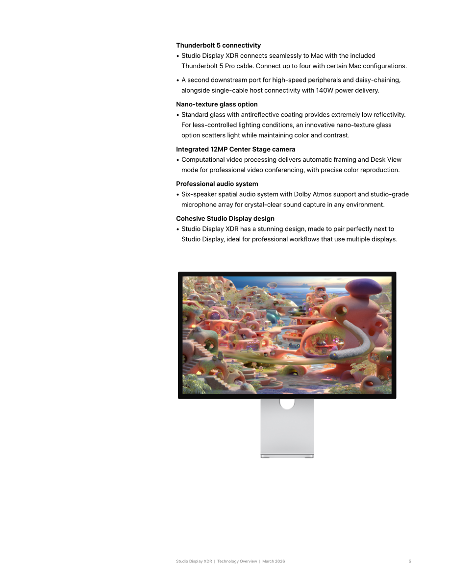 苹果公司：2026年Studio Display XDR技术概述白皮书（英文版）（26页）.pdf_第5页