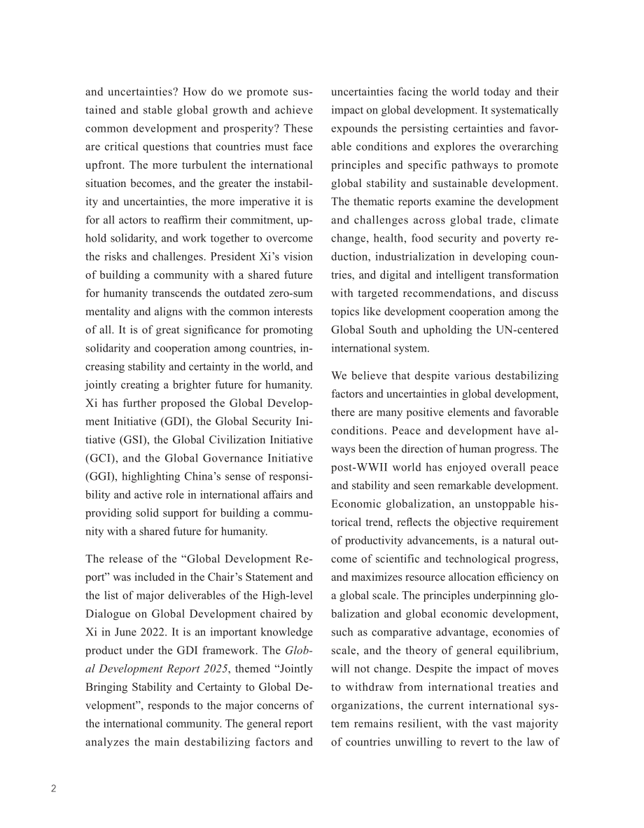 中国国际发展知识中心：2025年全球发展报告：携手为全球发展注入稳定性和确定性（英文版）（214页）.pdf_第11页