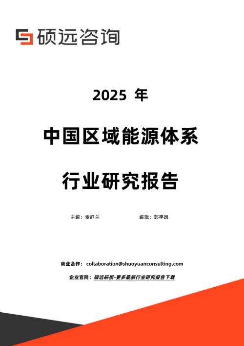 硕远咨询：2025年中国区域能源体系行业研究报告（23页）.pdf