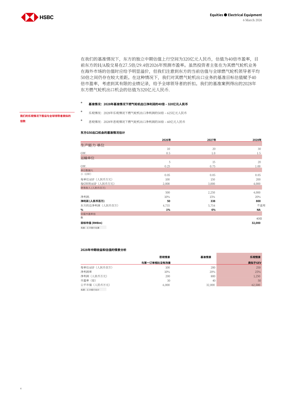 汇丰HSBC：中国电力设备行业研究：中国燃气轮机如何扬帆出海-260306（英文版）（18页）.pdf_第4页