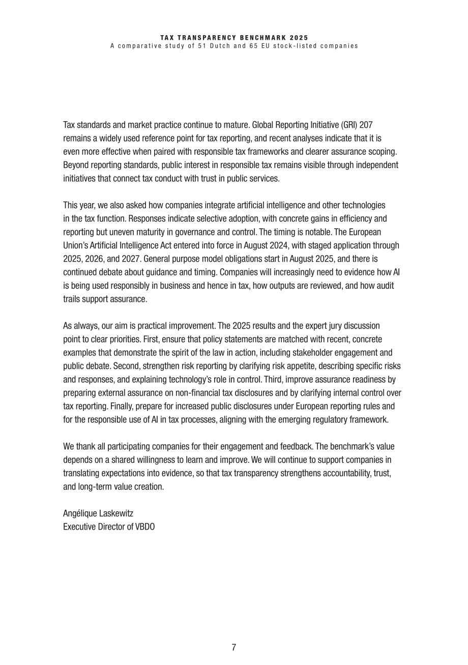 VBDO：2025年税务透明度基准：51家荷兰与65家欧盟上市公司对比研究报告（英文版）（68页）.pdf_第7页