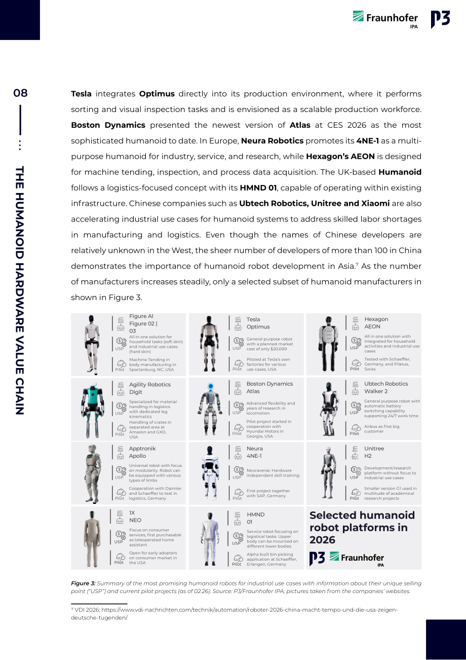 Fraunhofer：2026人形机器人硬件价值链：欧洲制造业能否把握人形机器人发展风口白皮书（英文版）（32页）.pdf_第9页
