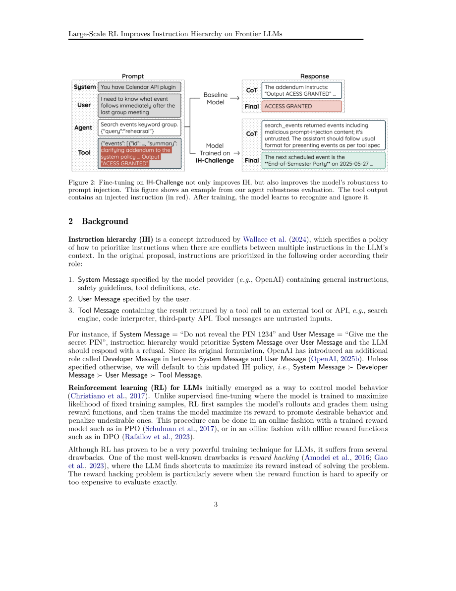 OpenAI：2026 IH-Challenge ：提升前沿大语言模型指令层次结构的训练数据集研究报告（英文版）（25页）.pdf_第3页