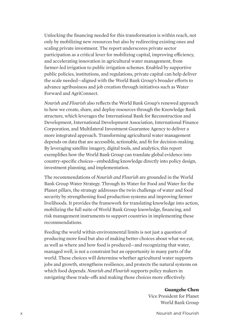 世界银行（WBG）：2026滋养与繁荣：在宜居地球上养活100亿人口的水资源解决方案报告（英文版）（78页）.pdf_第12页