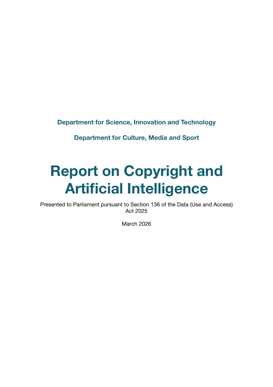 英国政府：2026版权与人工智能（AI）研究报告（英文版）（125页）.pdf_第2页