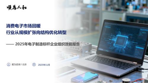 顺为人和：2025年电子制造行业组织效能报告（37页）.pdf