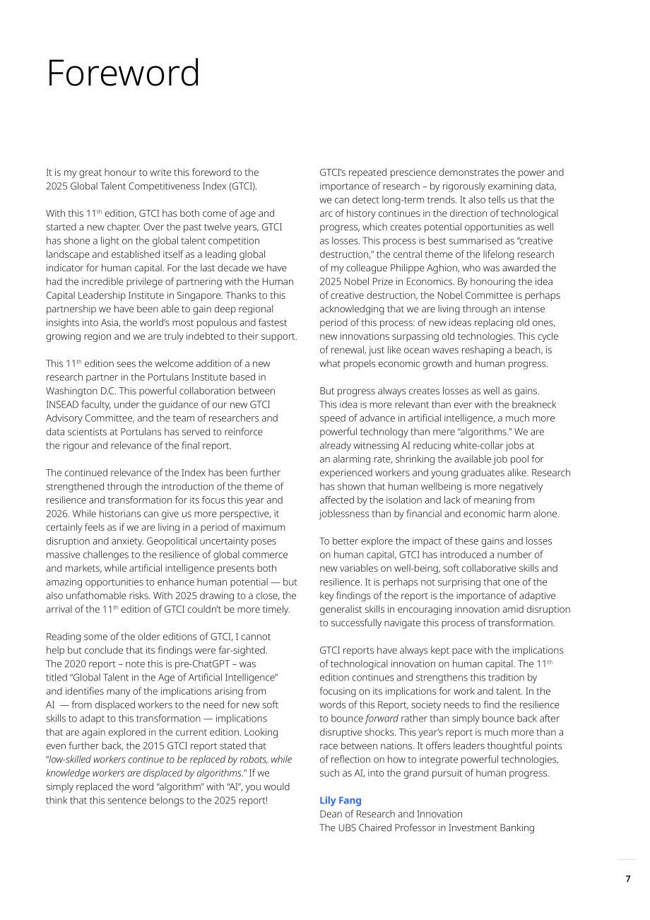 INSEAD&波图兰研究所：2025年全球人才竞争力指数报告：人才与韧性：驾驭颠覆时代（英文版）（264页）.pdf_第7页