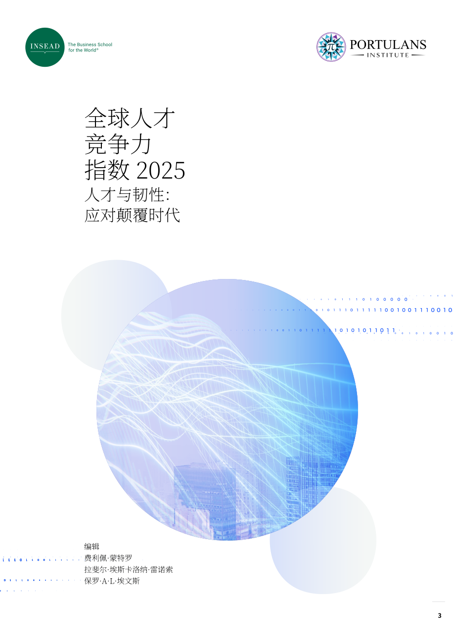 INSEAD&波图兰研究所：2025年全球人才竞争力指数报告：人才与韧性：驾驭颠覆时代（英文版）（264页）.pdf_第3页