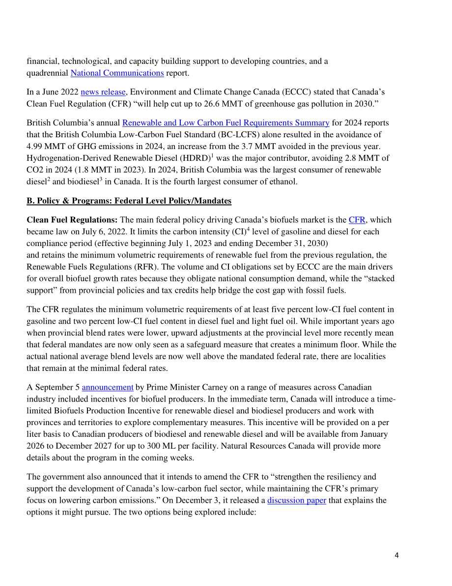 美国农业部（USDA）：2026加拿大生物燃料市场年度报告（英文版）（31页）.pdf_第5页