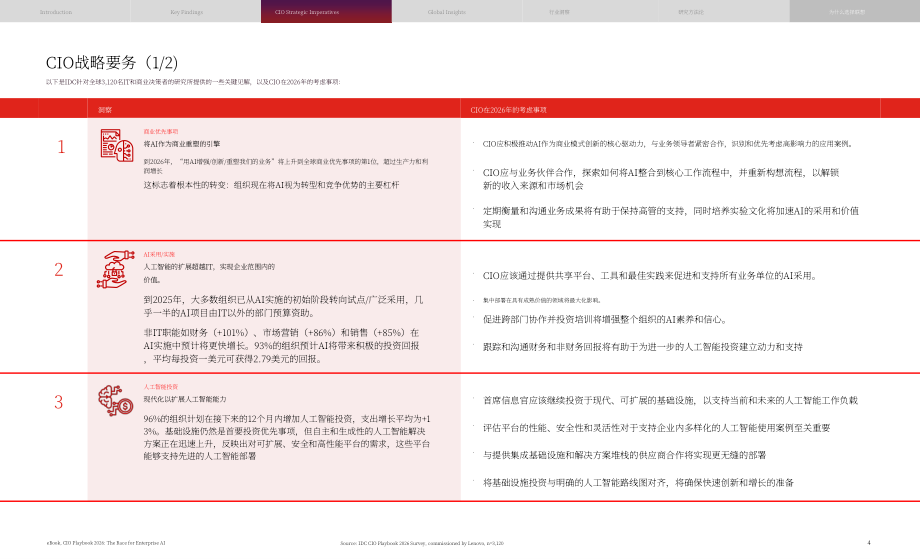 联想&IDC：2026年全球首席信息官（CIO）行动手册：企业级AI的角逐（英文版）（33页）.pdf_第4页