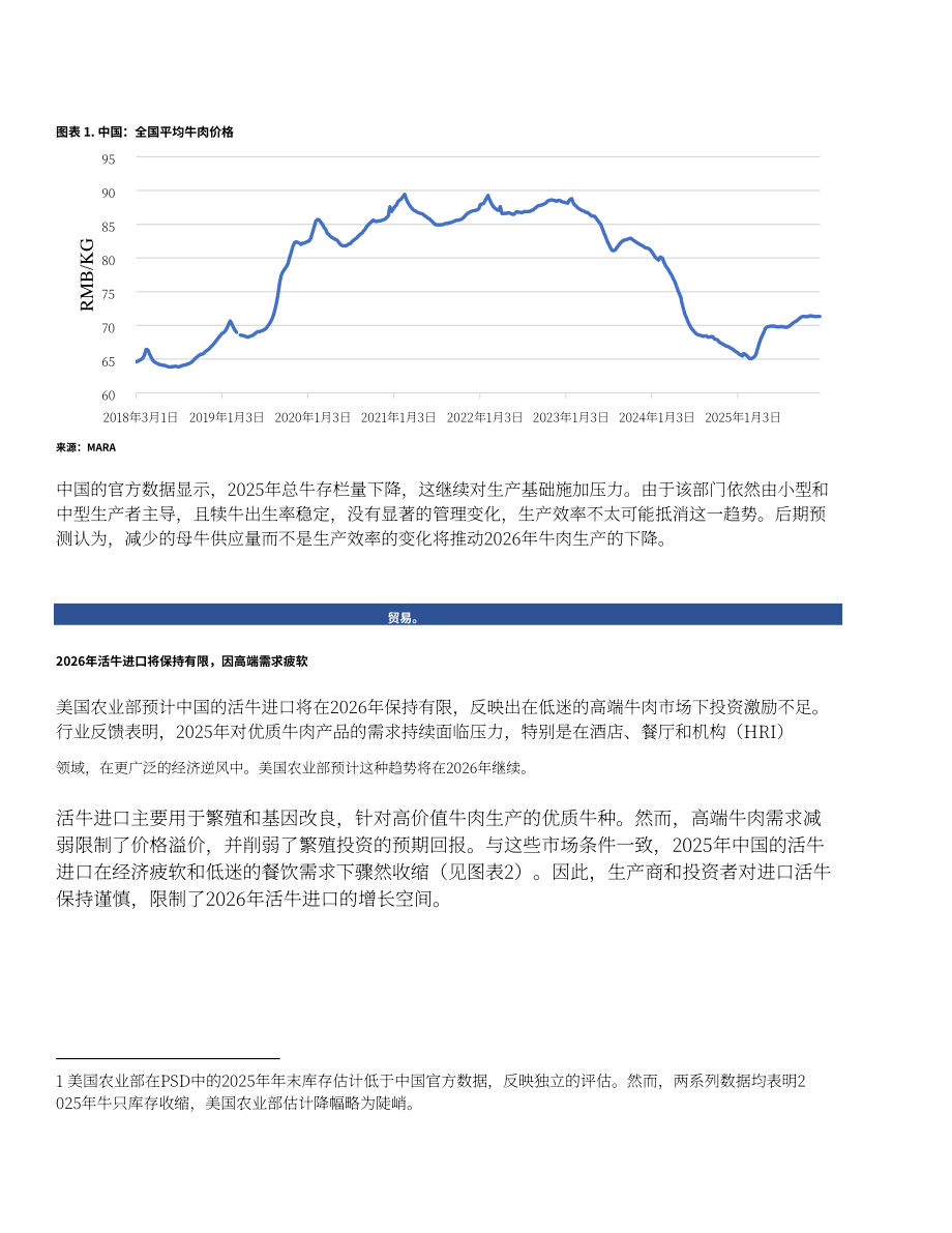 美国农业部（USDA）：2026中国畜禽及产品半年度报告（英文版）（21页）.pdf_第4页