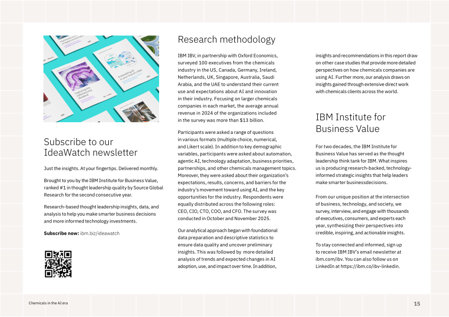 IBV：2026 AI时代的化学工业：以智能驱动化学进步研究报告（英文版）（16页）.pdf_第15页