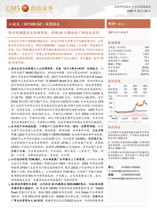 江波龙（301308）-A股公司深度报告：国内存储器龙头多维布局伴随AI大势迎来广阔成长空间-260304（26页）.pdf