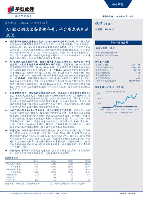 长川科技-300604-A股公司深度研究报告：AI驱动测试设备量价齐升平台型龙头加速成长-260426（32页）.pdf