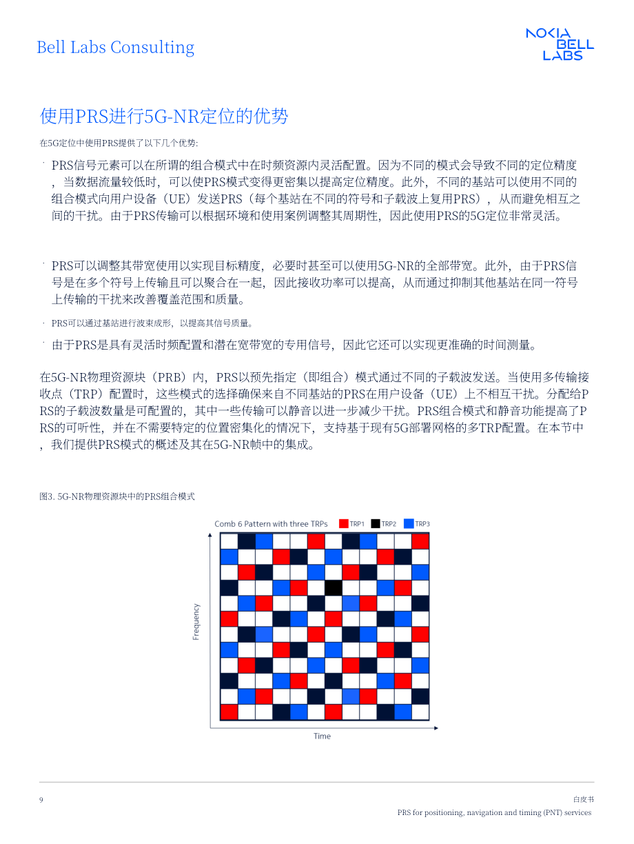 诺基亚贝尔：PRS（定位参考信号）：面向PNT（定位、导航与授时）服务的新一代定位技术白皮书（2025）（英文版）（24页）.pdf_第9页