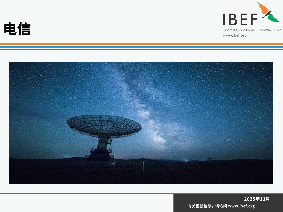 印度品牌价值基金会（IBEF）：2025印度电信行业研究报告（英文版）（37页）.pdf_第1页