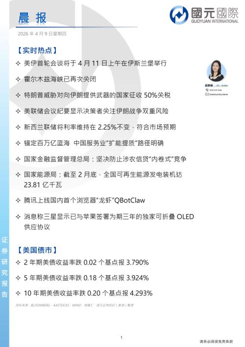 【国元国际控股】晨报-260409（4页）.pdf
