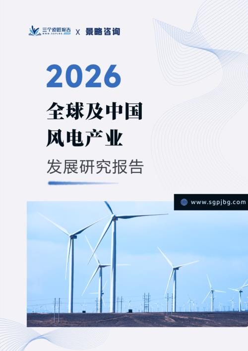 三个皮匠报告：2026全球及中国风电产业发展研究报告