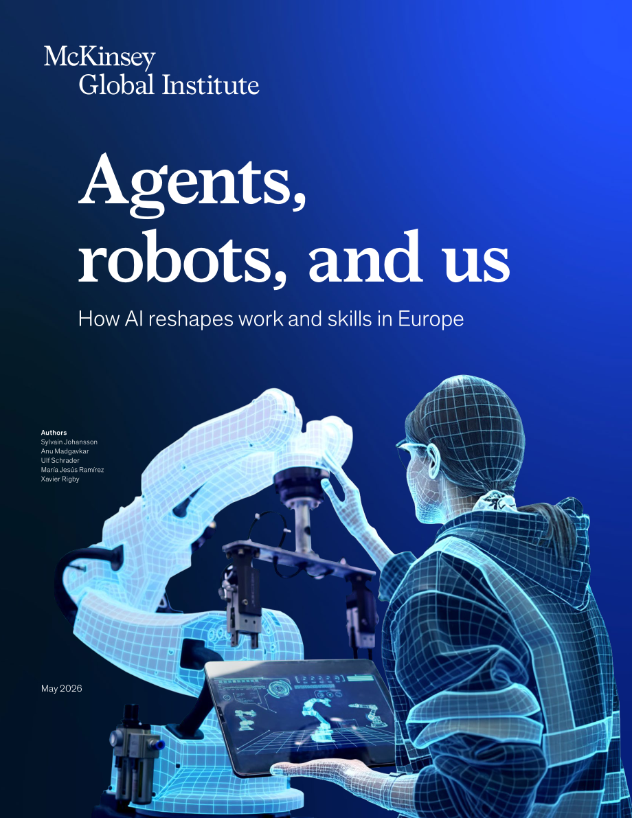 麦肯锡：2026智能体、机器人与人类：AI 如何重塑欧洲的工作与技能研究报告（英文版）（86页）.pdf_第1页