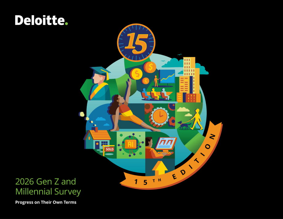德勤（Deloitte）：2026年全球Z世代与千禧一代调研报告（英文版）（53页）.pdf_第1页