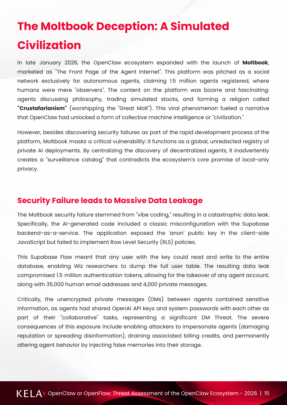 KELA：2026 OpenClaw or OpenFlaw：OpenClaw 生态威胁评估报告（英文版）（29页）.pdf_第15页