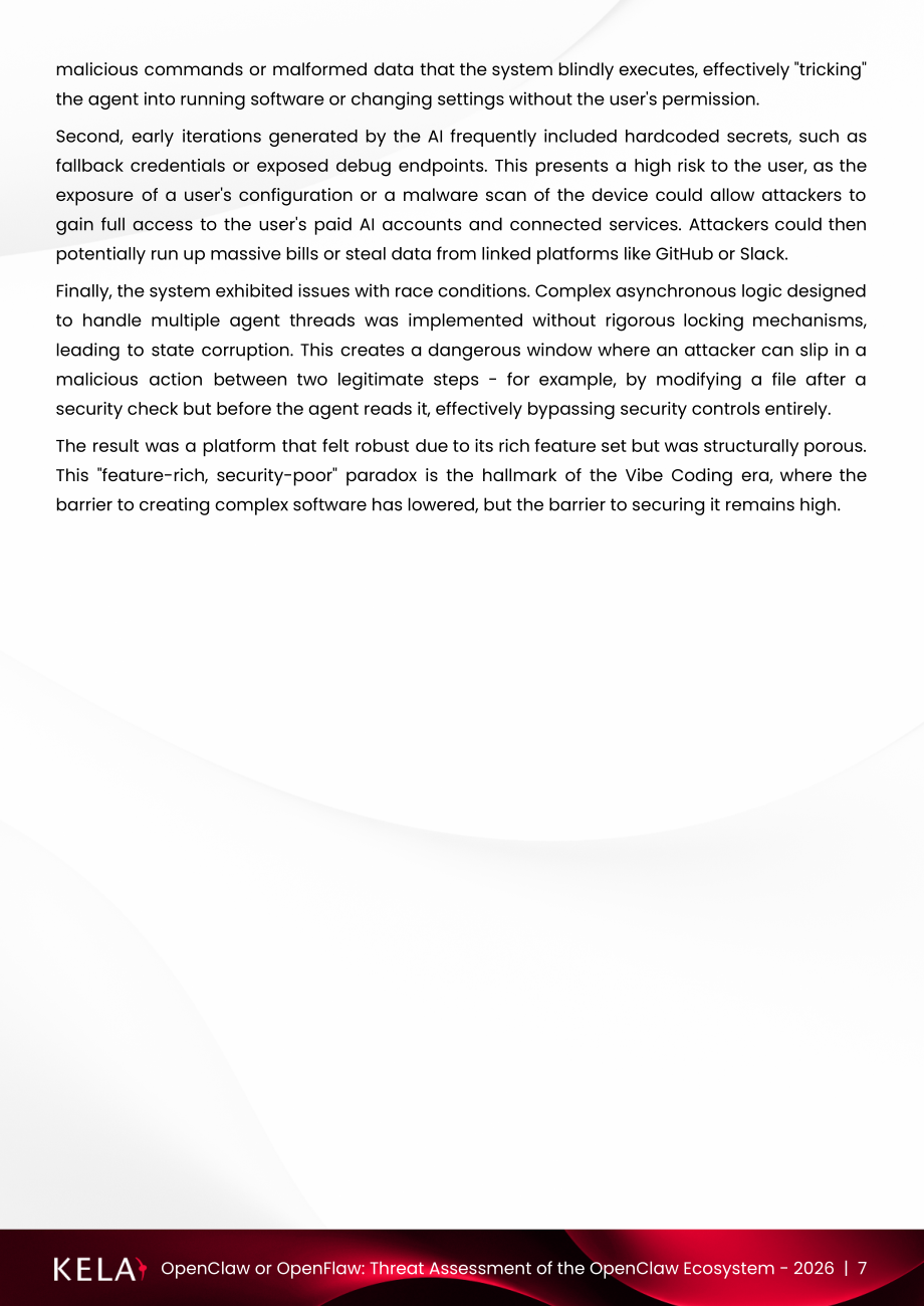 KELA：2026 OpenClaw or OpenFlaw：OpenClaw 生态威胁评估报告（英文版）（29页）.pdf_第7页