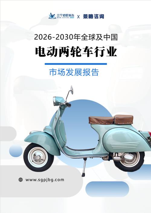 三个皮匠报告：2026-2030年全球及中国电动两轮车行业市场发展报告
