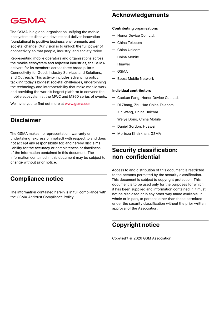全球移动通信系统协会（GSMA）：2026 6G 终端研究报告（英文版）（54页）.pdf_第2页