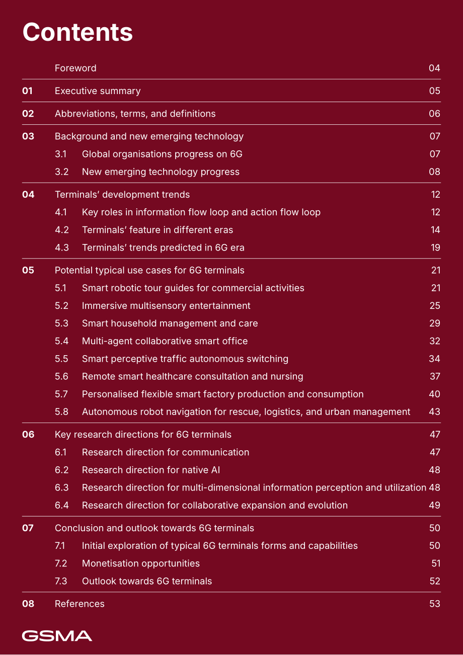 全球移动通信系统协会（GSMA）：2026 6G 终端研究报告（英文版）（54页）.pdf_第3页