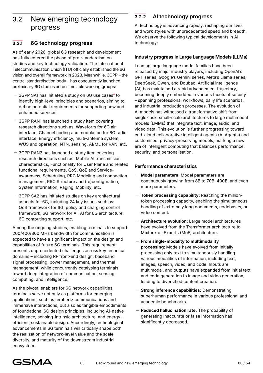 全球移动通信系统协会（GSMA）：2026 6G 终端研究报告（英文版）（54页）.pdf_第8页