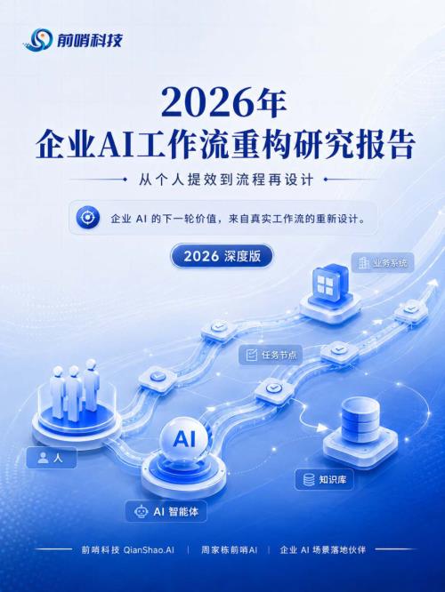 前哨科技：2026年企业AI工作流重构研究报告：从个人提效到流程再设计（61页）.pdf
