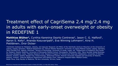 REDEFINE 1 研究评估 CagriSema 2.4 mg 2.4 mg 对早期超重或肥胖成人患者的治疗效果.pdf