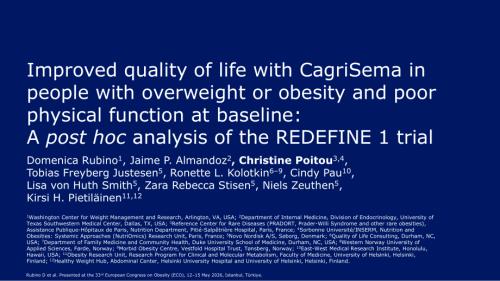 CagriSema改善了基线时超重或肥胖且身体机能较差人群的生活质量：REDEFINE 1试验的事后分析.pdf