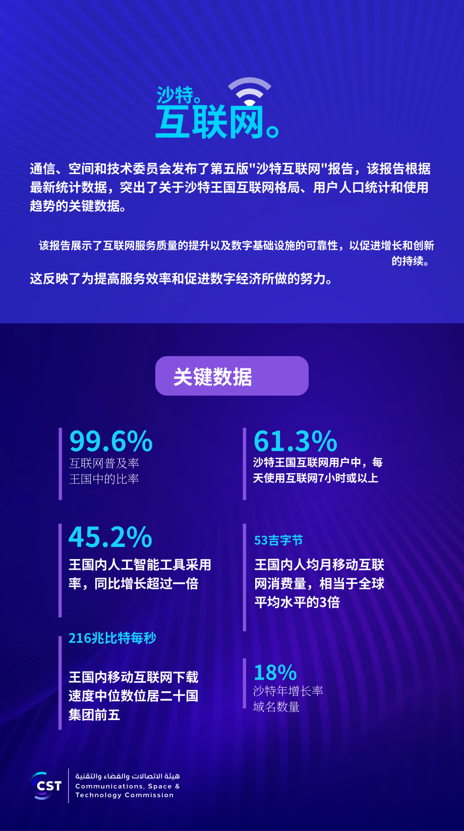 沙特通信、空间与技术委员会（CST）：2025年沙特阿拉伯互联网报告（英文版）（57页）.pdf_第3页