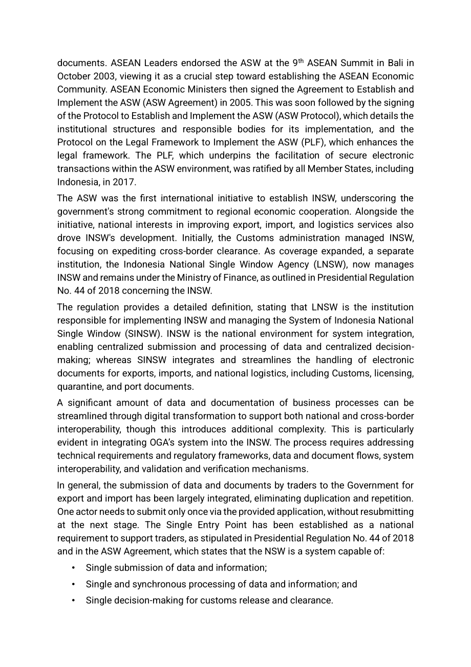 ESCAP & LNSW：2026印尼跨境单一窗口互联互通就绪度评估报告（英文版）（44页）.pdf_第14页
