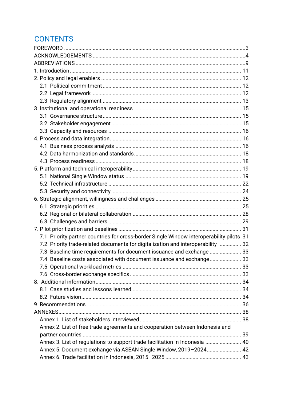 ESCAP & LNSW：2026印尼跨境单一窗口互联互通就绪度评估报告（英文版）（44页）.pdf_第8页