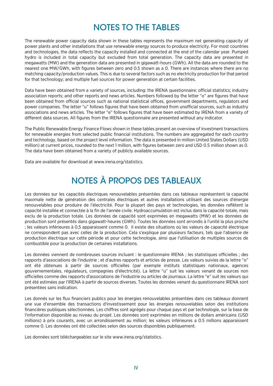 国际可再生能源署（IRENA）：2026年可再生能源数据统计报告（英法西三语版）（146页）.pdf_第7页