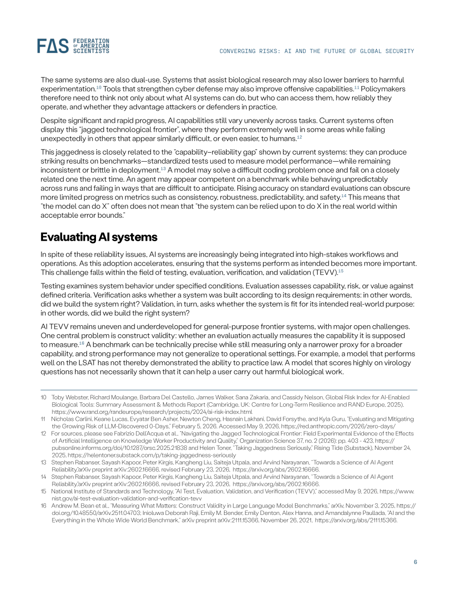 美国科学家联合会（FAS）：2026风险交织：人工智能与全球安全未来研究报告（英文版）（77页）.pdf_第12页