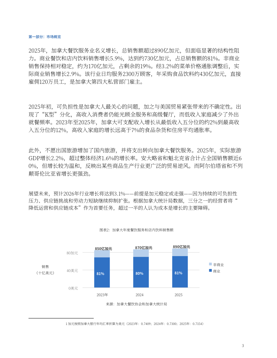 美国农业部（USDA）：2026加拿大餐饮服务业年度报告：酒店餐厅机构（英文版）（14页）.pdf_第3页