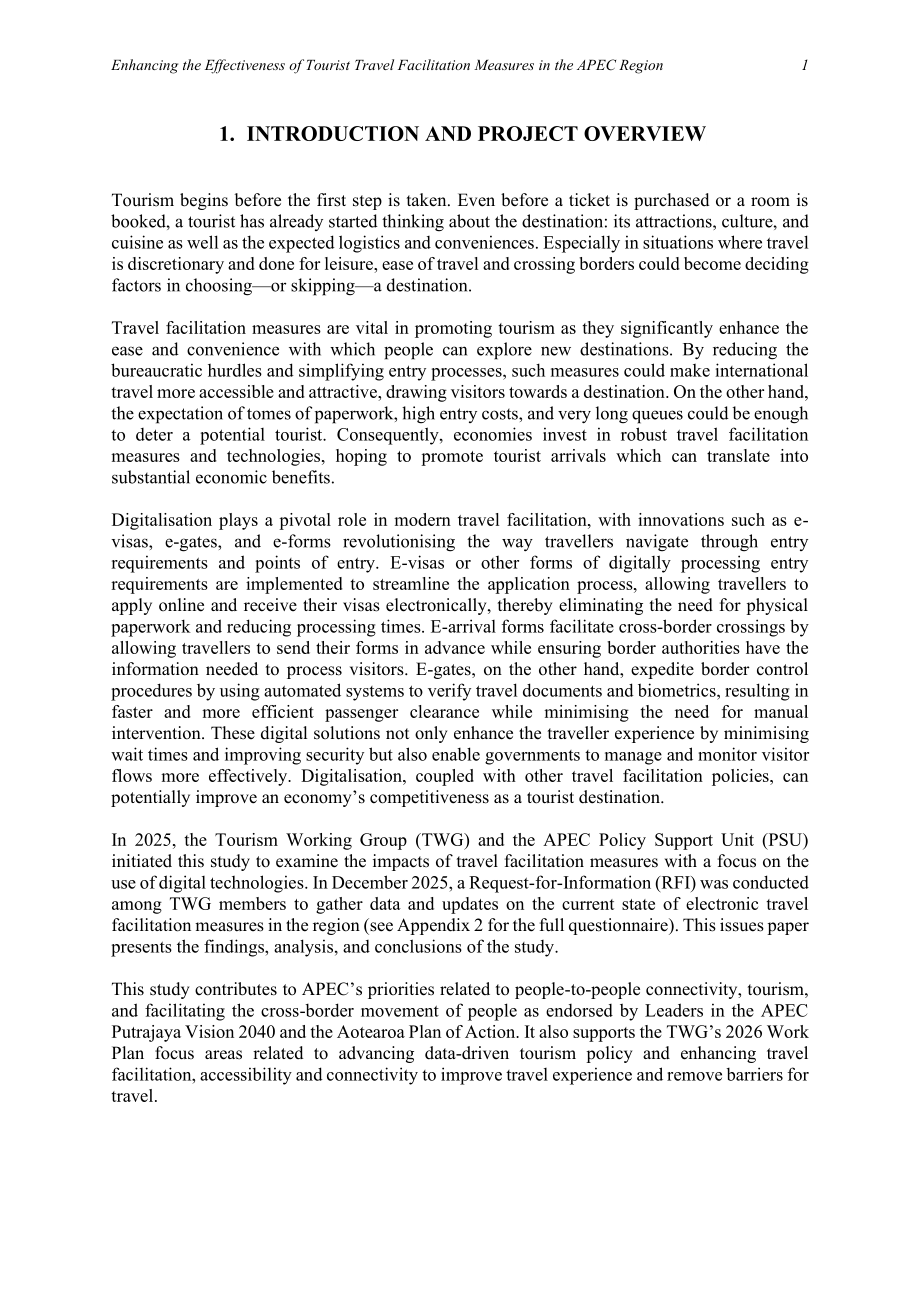 亚太经合组织：2026提升 APEC 区域旅游便利化措施成效研究报告（英文版）（46页）.pdf_第6页