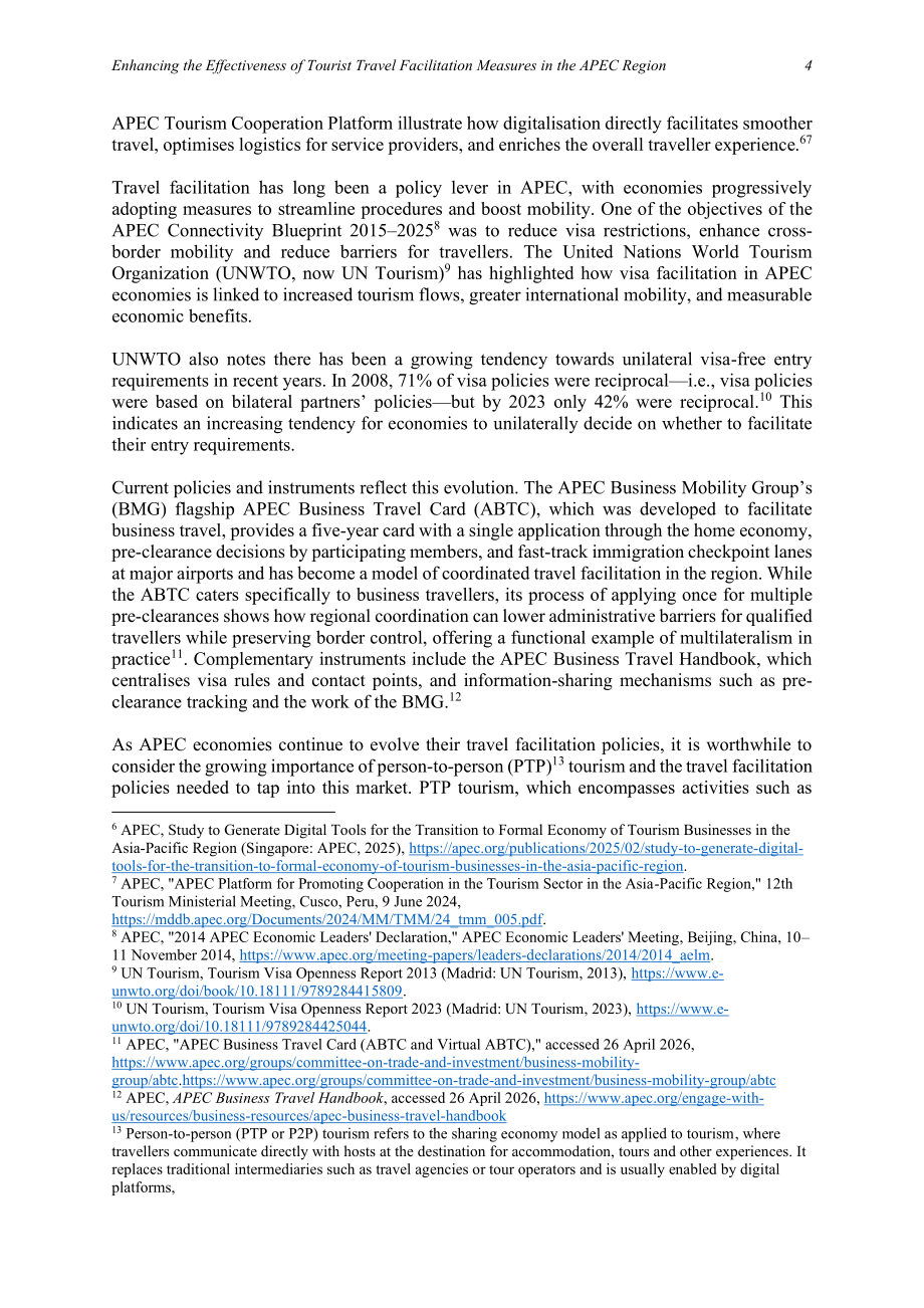 亚太经合组织：2026提升 APEC 区域旅游便利化措施成效研究报告（英文版）（46页）.pdf_第9页