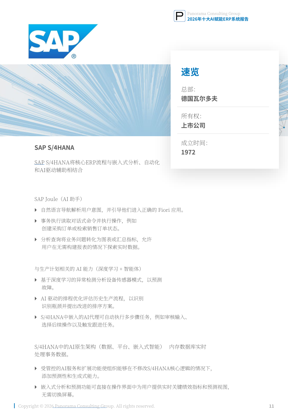 Panorama Consulting：2026年十大人工智能赋能 ERP 系统研究报告（英文版）（21页）.pdf_第11页