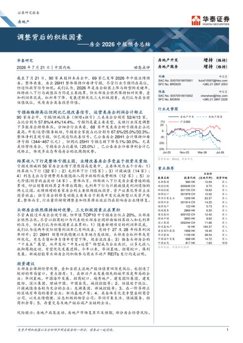 房企2026中报预告总结：调整背后的积极因素-260721（9页）.pdf